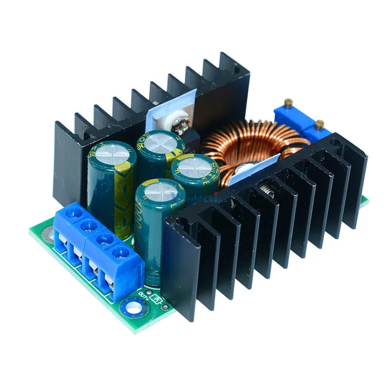 300W XL4016 DC-DC Max 9A Step Down Buck Converter 5-40V To 1.2-35V Adjustable Power Supply Module LED Driver