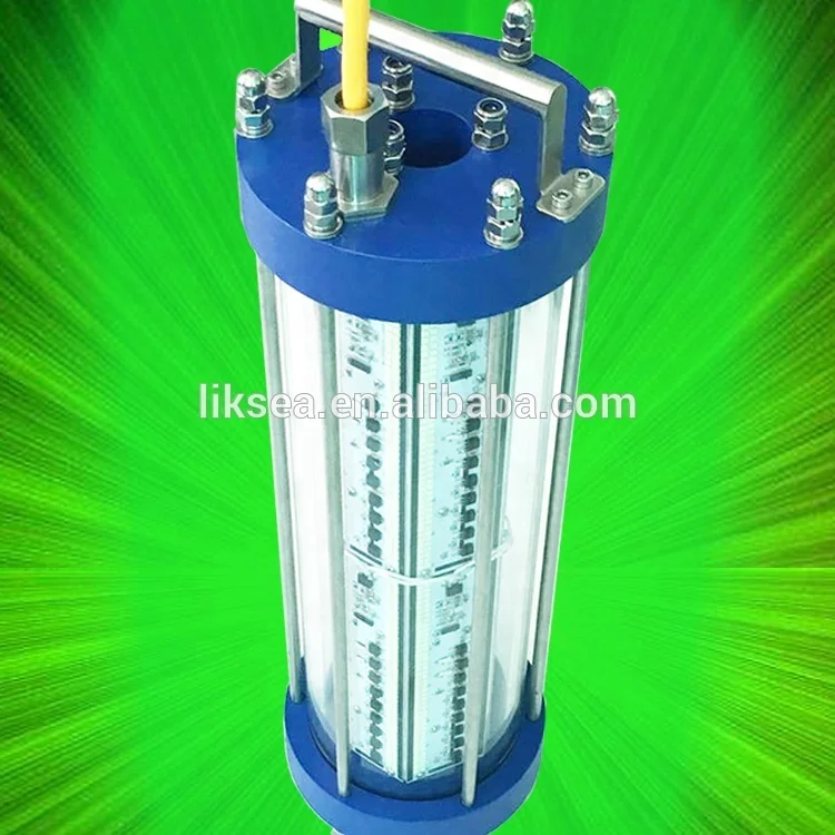 IP68 underwater fishing lure night boat submarine green RGB fishing bait squid fishing light