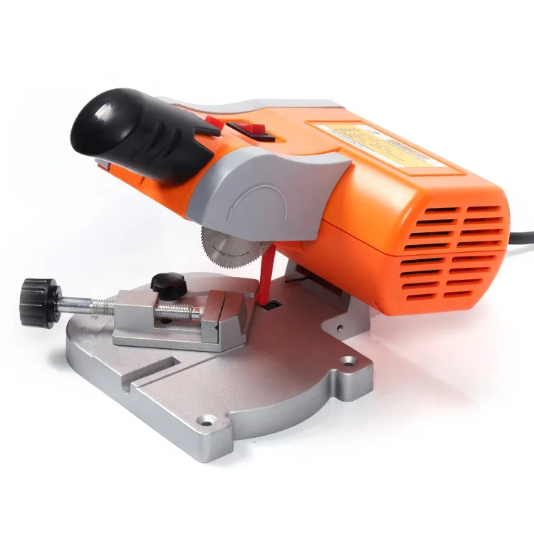 wholesale mini electric industrial metal sliding cross miter saw wood miter cut off saw tools machine