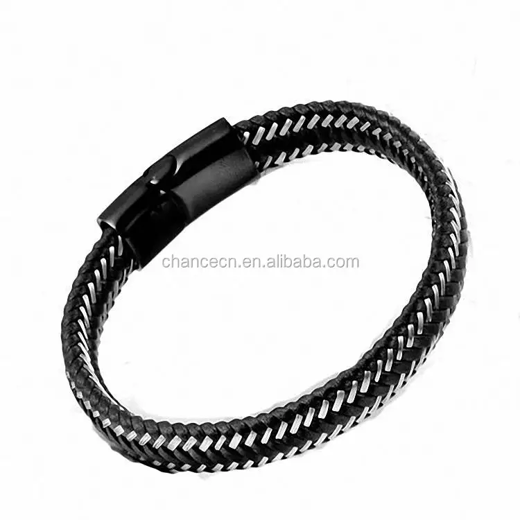 Alli Express Cheap Price Wholesale Genuine Leather Bracelet men