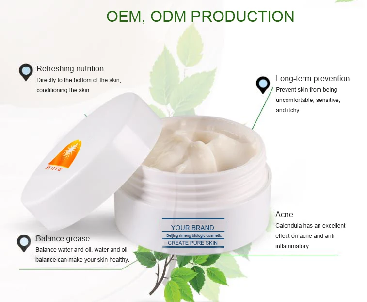 
Customizing anti acne function with your design calendula acne cream treatment 