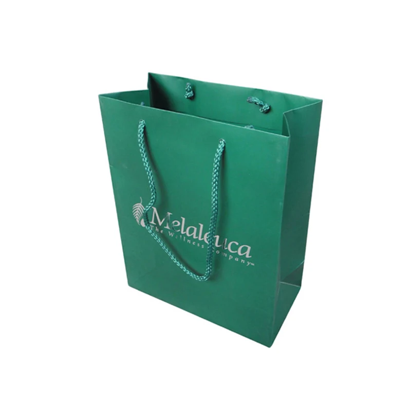 Luxury Rope Handle OEM Decorative Coloured Personalised Goody Paper Bags with Your Own Logo