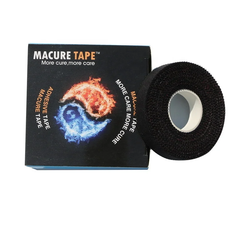 Macure tape Cotton Sports Colorful Finger grip climbing Judo boxing fixing wrap Tape With Zigzag Edge