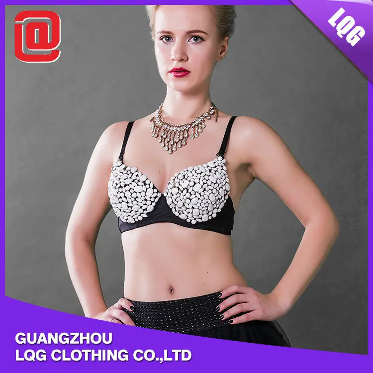 Db027 Night-clrub сексуальные топы ручной дикий костюмы производительность горный хрусталь бусины бюстгальтер