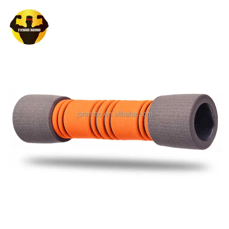 RAMBO Foam Rubber Dumbbell Set Weight Gym