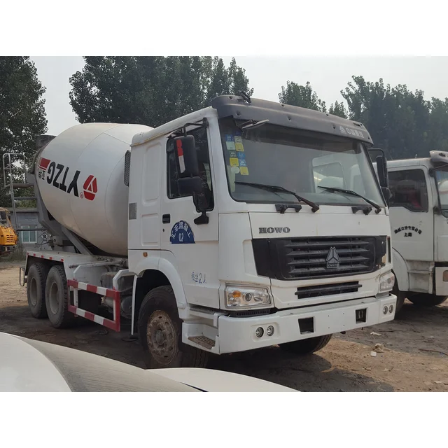 
Good Condition Sinotruk Used 10 Wheels Howo Mixer Truck 10 cbm for sale 