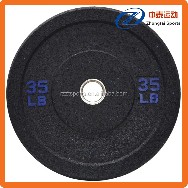 15 lbs weightlfiting crumb rubber weight plates