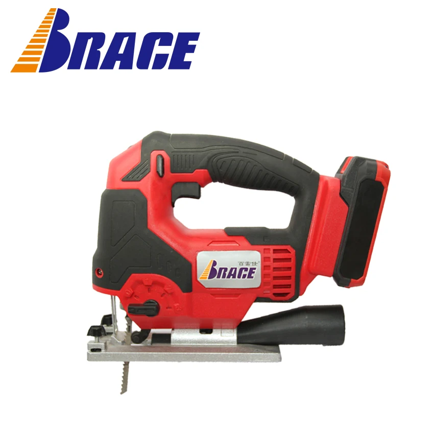 
BRACE/OME Power Tools 18V Li-ion 25mm stroke Cordless jig saw machine with built-in Laser 