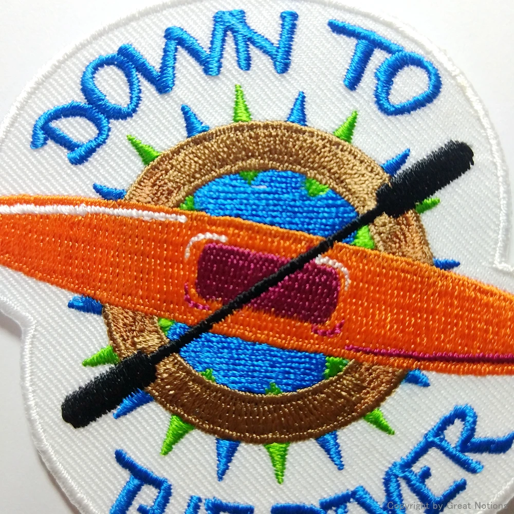 
Custom heat press embroidery patches for jeans 