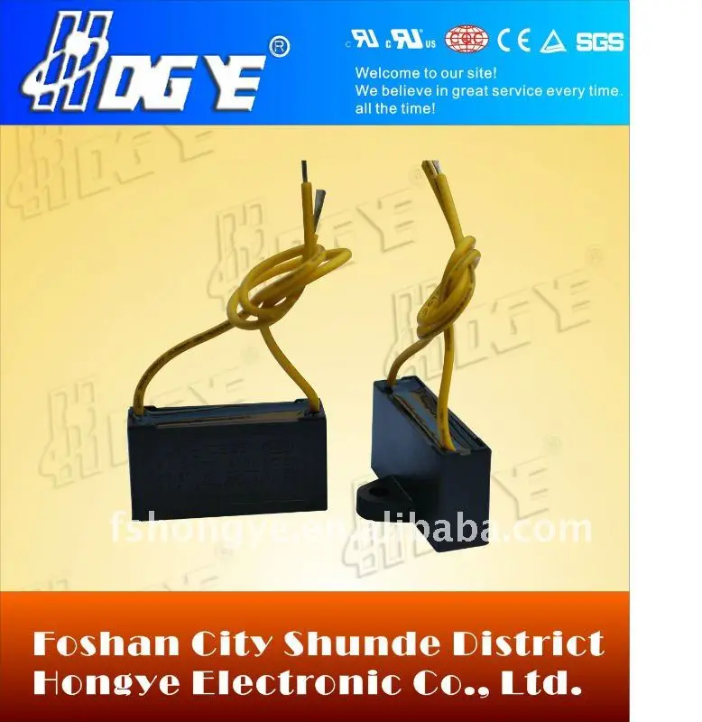 Clearance capacitor manufacturing machine Motor CBB61 mkp capacitor for Ceiling fan speed regulation