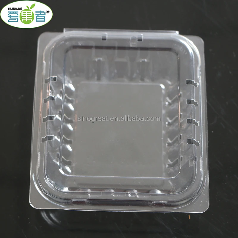 Chinese Supplier blister blueberry plastic fruit container packaging box
