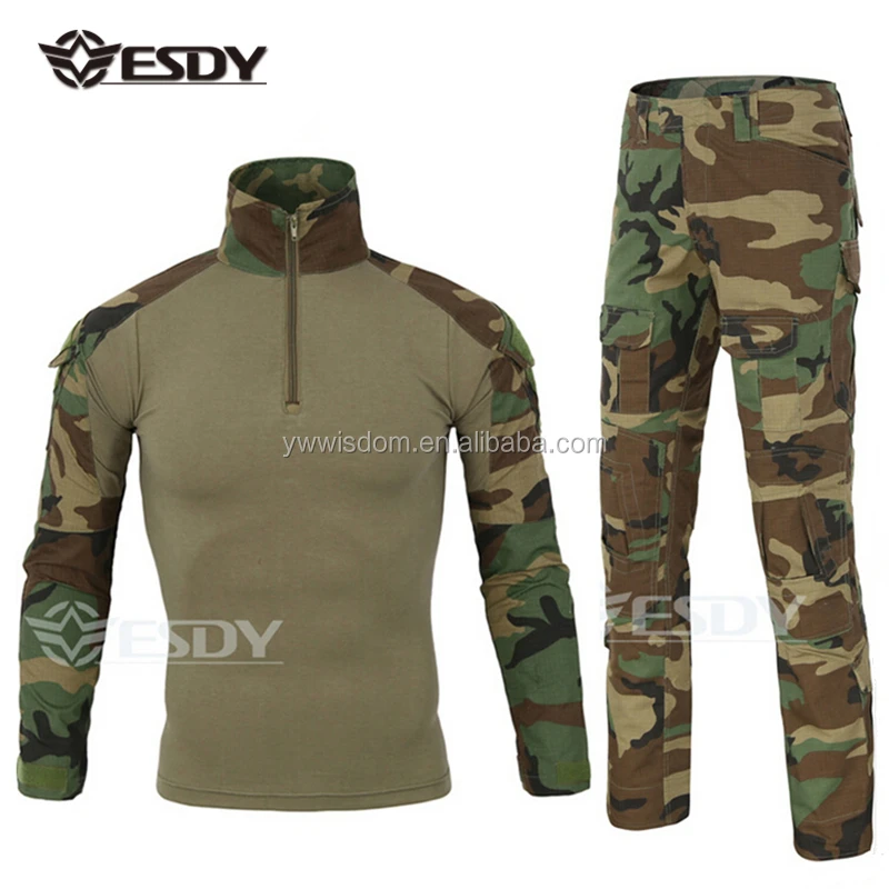 Airsoft Gear Combat Military Uniform Hunting Tactical Army Suits Camouflage