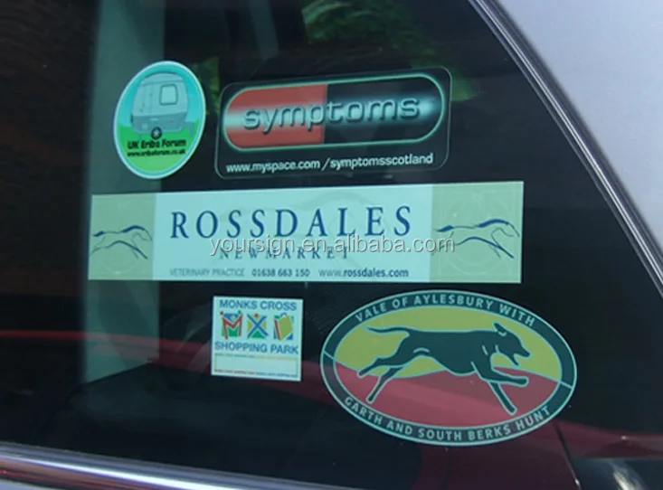 custom reusable transparent vinyl static window cling promo display stickers