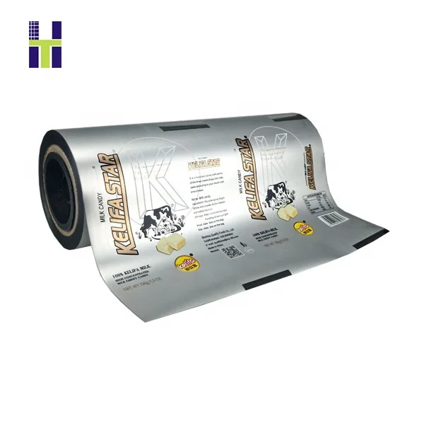 printed rollstock packaging film for form fill seal machine