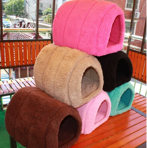 DXL Winter Warm Soft Plush Pet House for Puppy Cat Dog Comfortable Pet Sofa