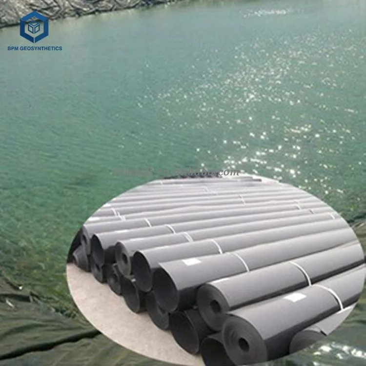 0.75mm hdpe geomembrane pond liner