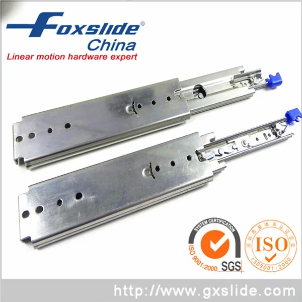 Полные удлинительные слайды нажимной удлинитель мягкий закрывающий выдвижной ящик скрытый