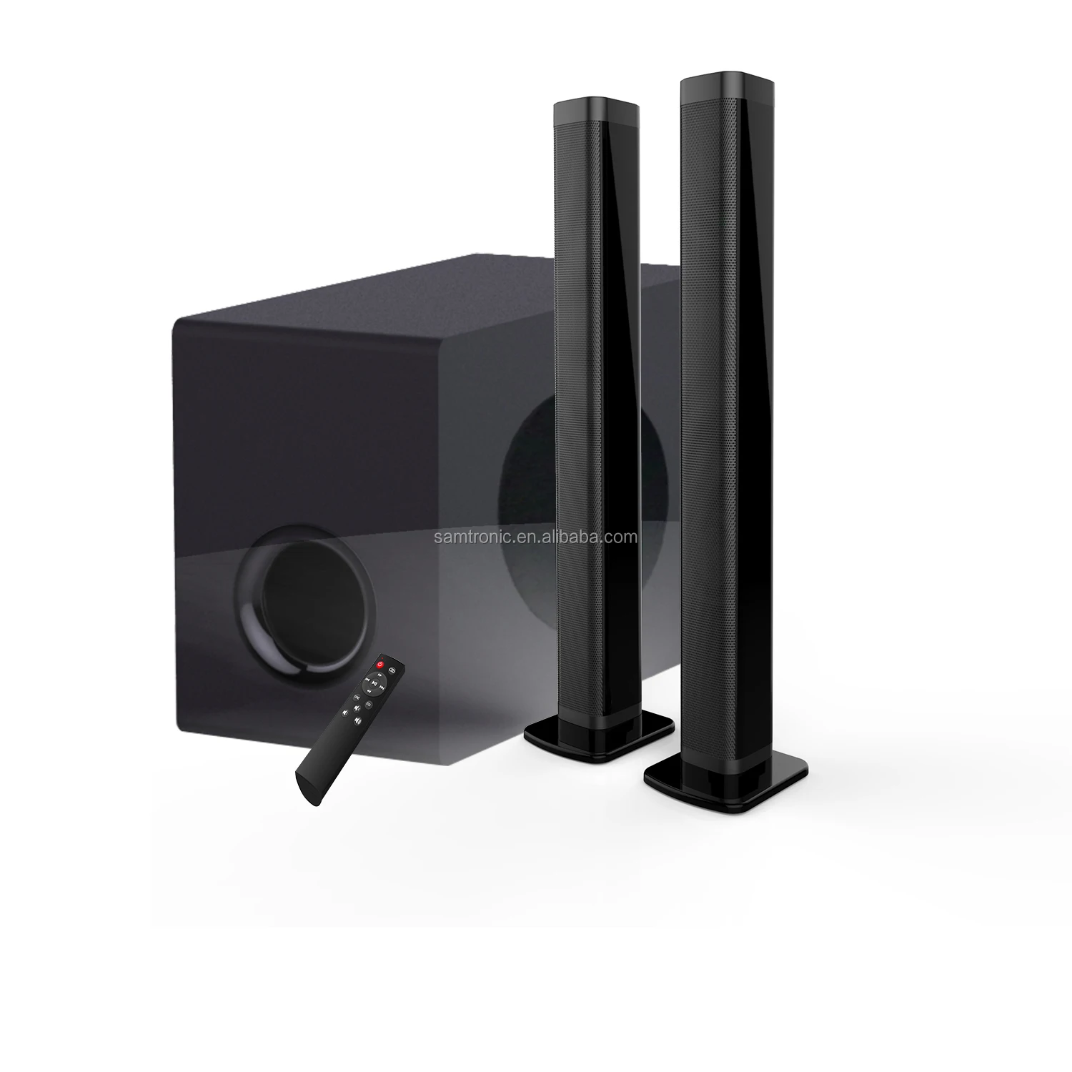 Samtronic bt звуковая панель с сабвуфером 2.1CH беспроводная съемная Система домашнего кинотеатра для