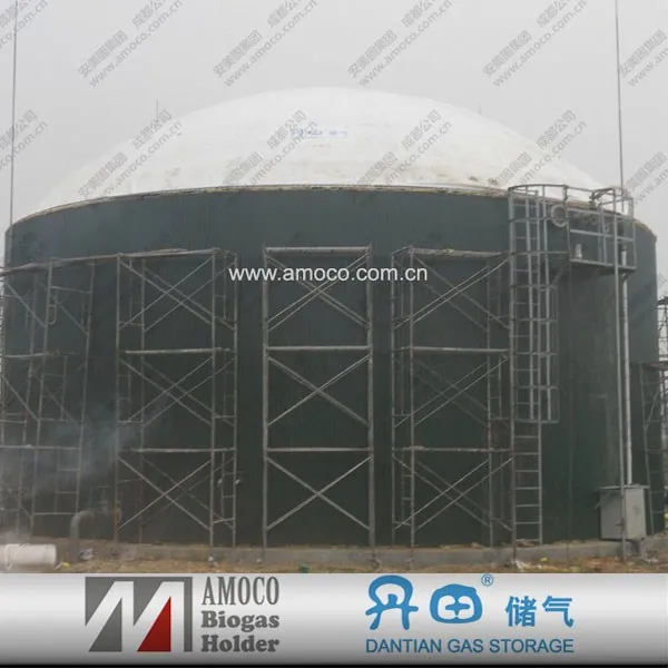 2015 Portable Assembly Methane Digester for membrane gas holder on top type/Biogas Tank