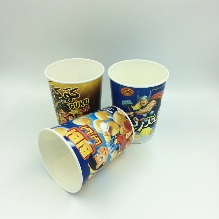 46oz disposable paper bucket popcorn cup