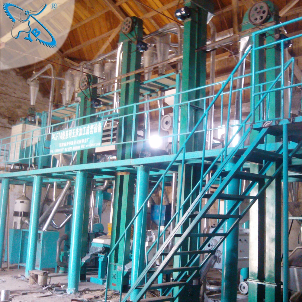 5TPD 10PTD 20TPD 30TPD 50TPD 100TPD 200TPD 300TPD  Grain Milling Machine For Making Maize/Corn Flour