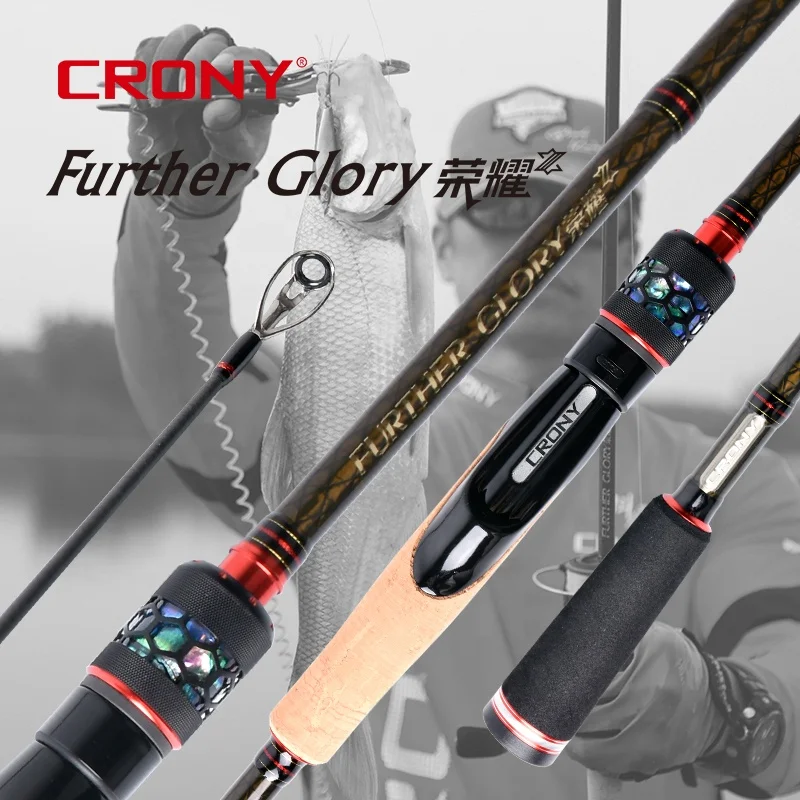 CRONY Further Glory Serie Sea Bass Rod Saltwater Fishing Rod Canna Da Pesca Spinning Fidhing Rod