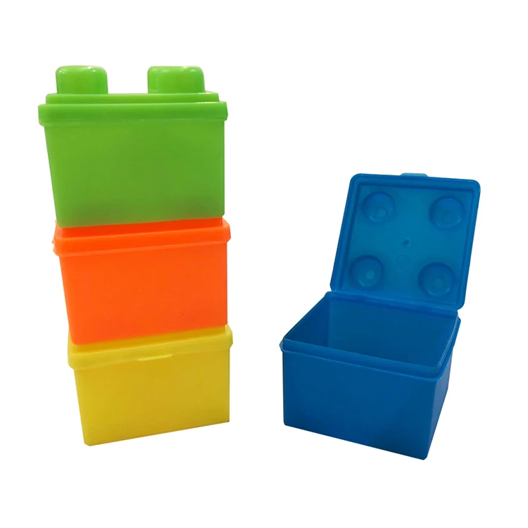 Building Block Empty Container Candy Sweet Holder Toys