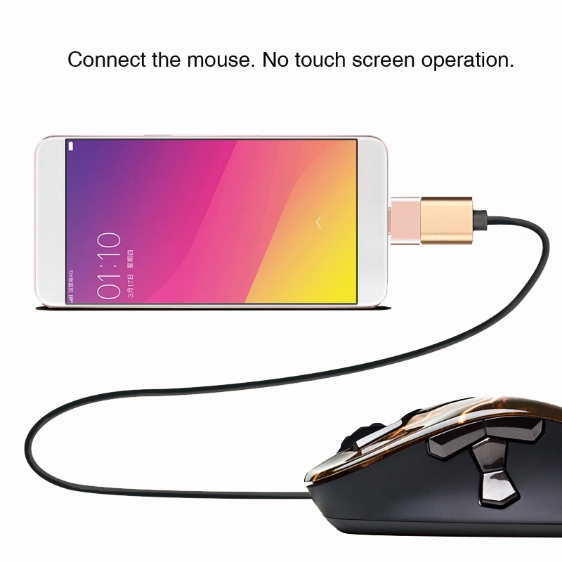 Оптовая продажа переходник со штекера на USB для кабеля Android OTG мини микро адаптер