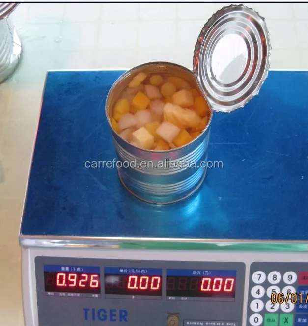 Fruit cocktail thailand / fruit cocktail in syrup / Cocktail fruits in cans