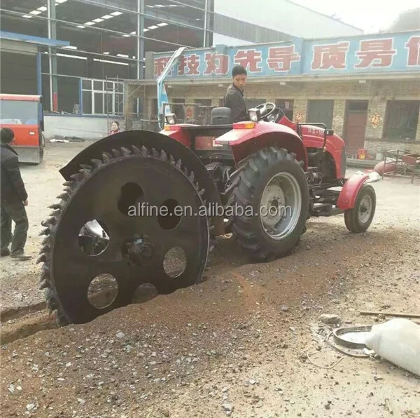CE approved factory price hard rock trencher for sale