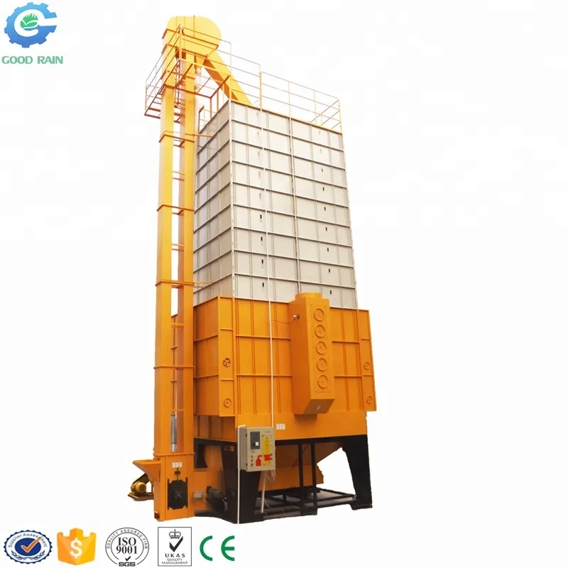 Mixed flow type 30 ton per batch hot air grain dryer machine