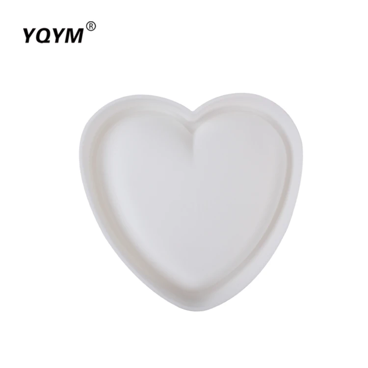 Custom Single Hole Heart Shaped Baking Pan Molds Diy Large Silicone Baking Cake Mold