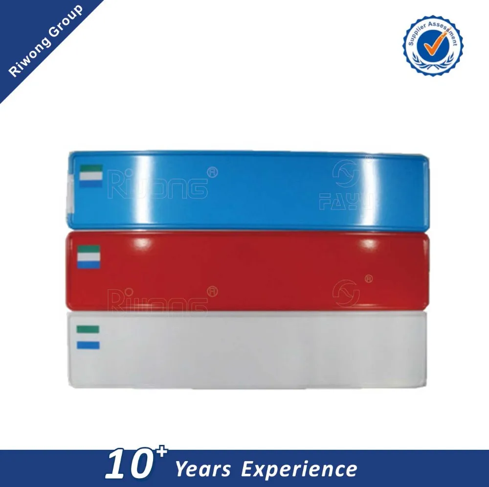 Russian blank car license plate souvenir license plate custom