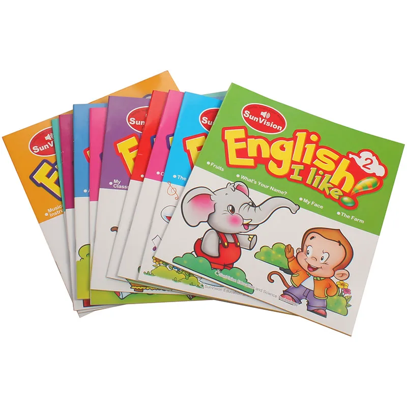 Kids Early Learning Toys  English I like 12 with digital OID talking pen