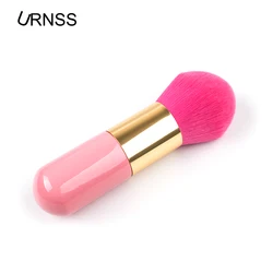 China supply Amazon hot selling Vegan private label flat single brush cosmetic brush for make up