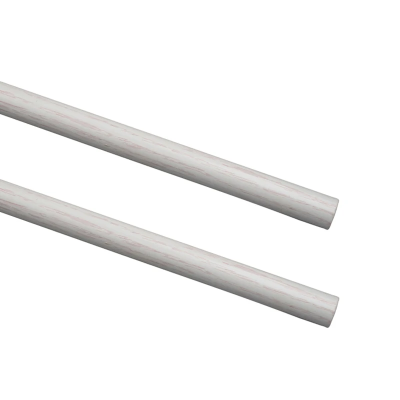 Curtain Poles/rods/pipes / Wooden Finished Metal Curtain Poles, Tracks & Accessories Iron Plain Pipe/pole 1 Meter to 6 Meter