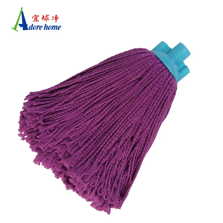 Easy used microfiber thread floor cleaning WET mop head refill