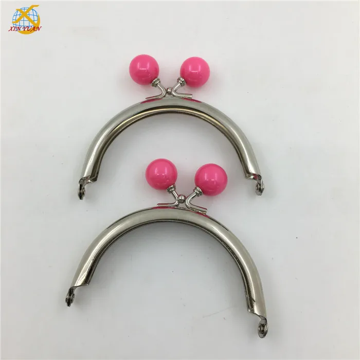 Popular 8*4.5cm Glue in Purse Frame Bag Frame Metal