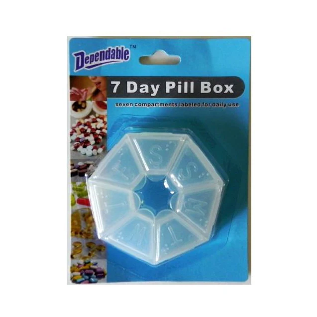 Promotional Plastic 7 Days Pill Box