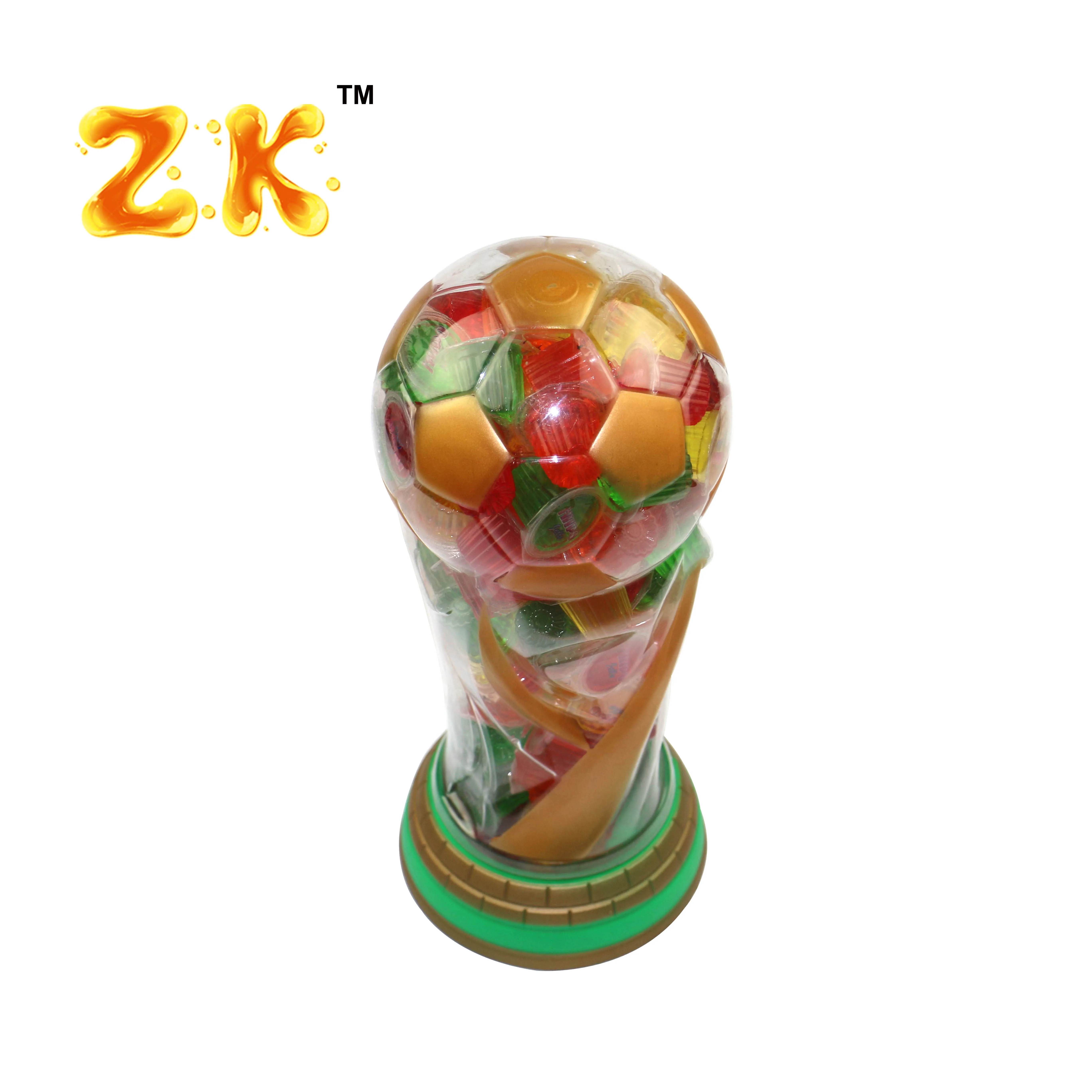 World Cup bottle packing mini fruit jelly gummy jelly
