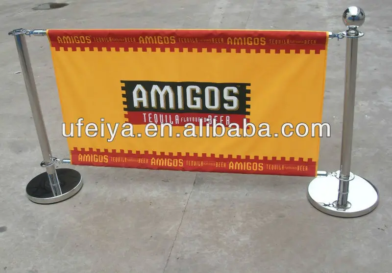  wholesale gold stainless steel retractable banner