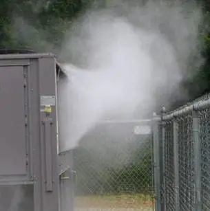 High pressure outdoor atomization humidification cooling atomizer system stage dry fog humidifier equipment fog machine