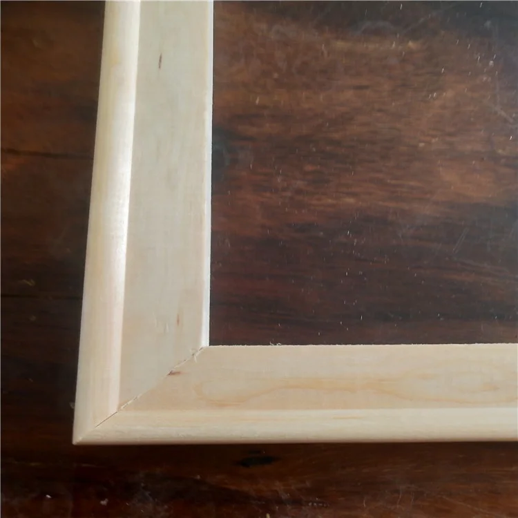 good quality low price unfinished wood frame for stretched canvas wood stretcher bar