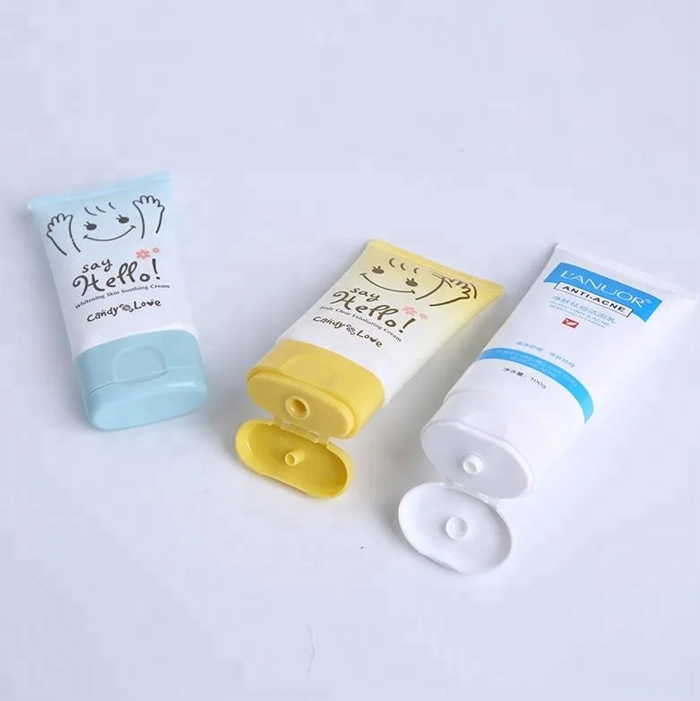 New arrival PE small cute cosmetic containers cosmetic tube 100ml
