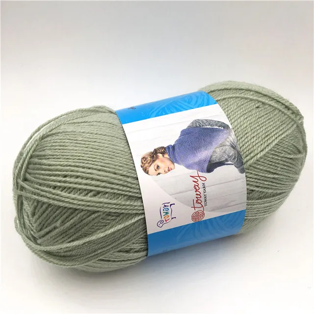 
cheap 100g ball big 100% acrylic yarn for hand knitting and crochet 