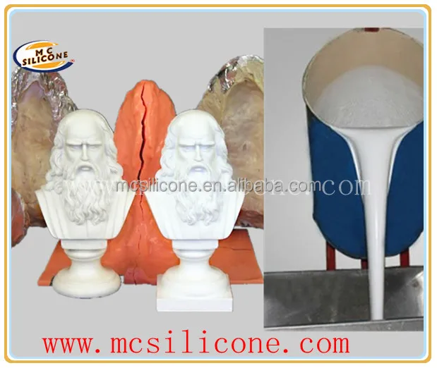 Rtv 2 / жидкость силиконовая резина для штукатурки колонка литье / силиконовой резины