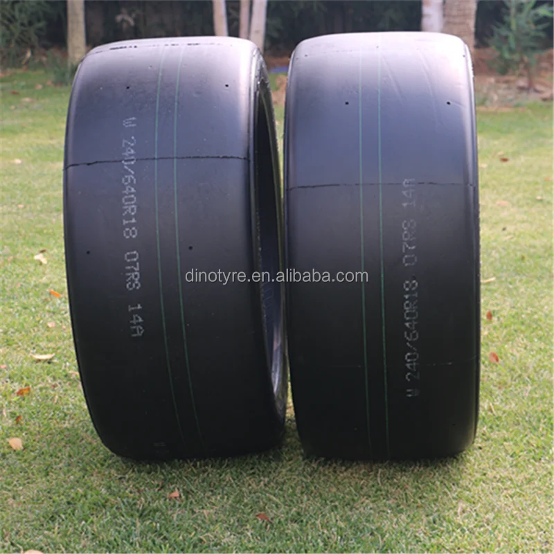 Slick 250/640 R18 tire Radial 18-inch slick tire