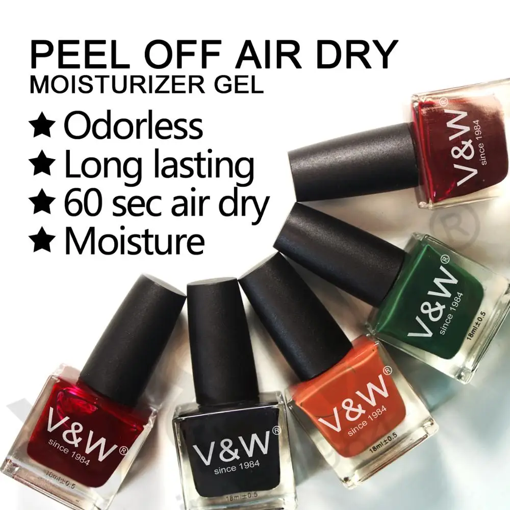 OEM   Natural Air Dry Gel Effect Nail Polish 14Days Lasting (12 big free) Free Sample