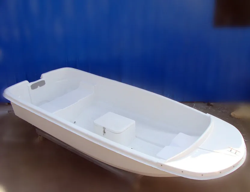 Factory Direct Small Dinghy 3.65m Portable Fiberglass Fishing Rigid Boat