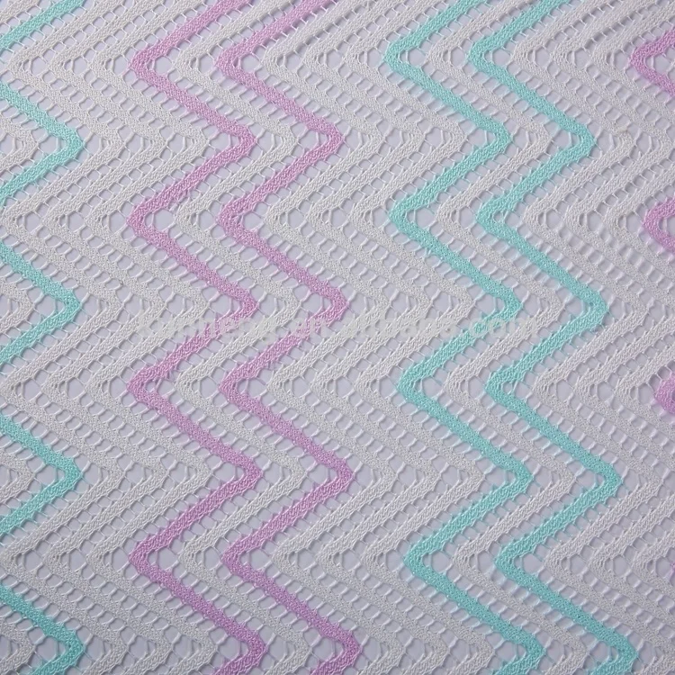 100% polyester 3d air mesh yarn dyed beautiful custom jacquard fabric